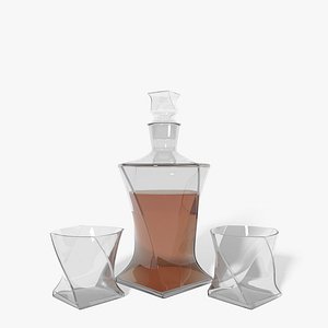Carafe and Glasses