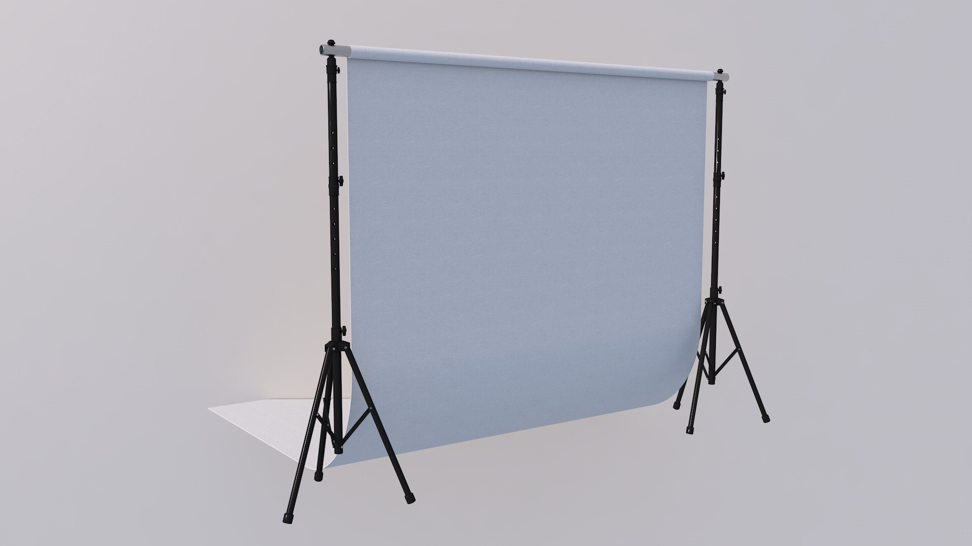 Empty Photo Studio White Backdrop Kit 3D - TurboSquid 1752033