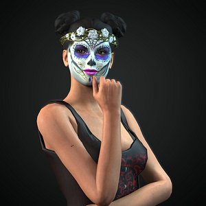3D Catrina