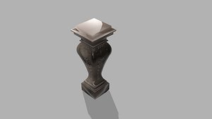 sculpture stand 3D model