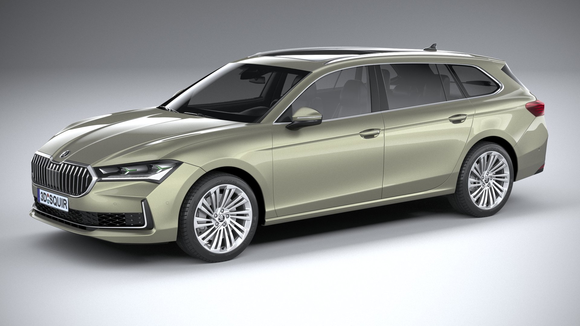 3D Skoda Superb Combi 2024 - TurboSquid 2156588, image size:1920x1080