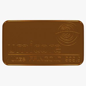 Gold Bar 1 Ounce currency
