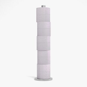 Toilet Paper on Holder 2