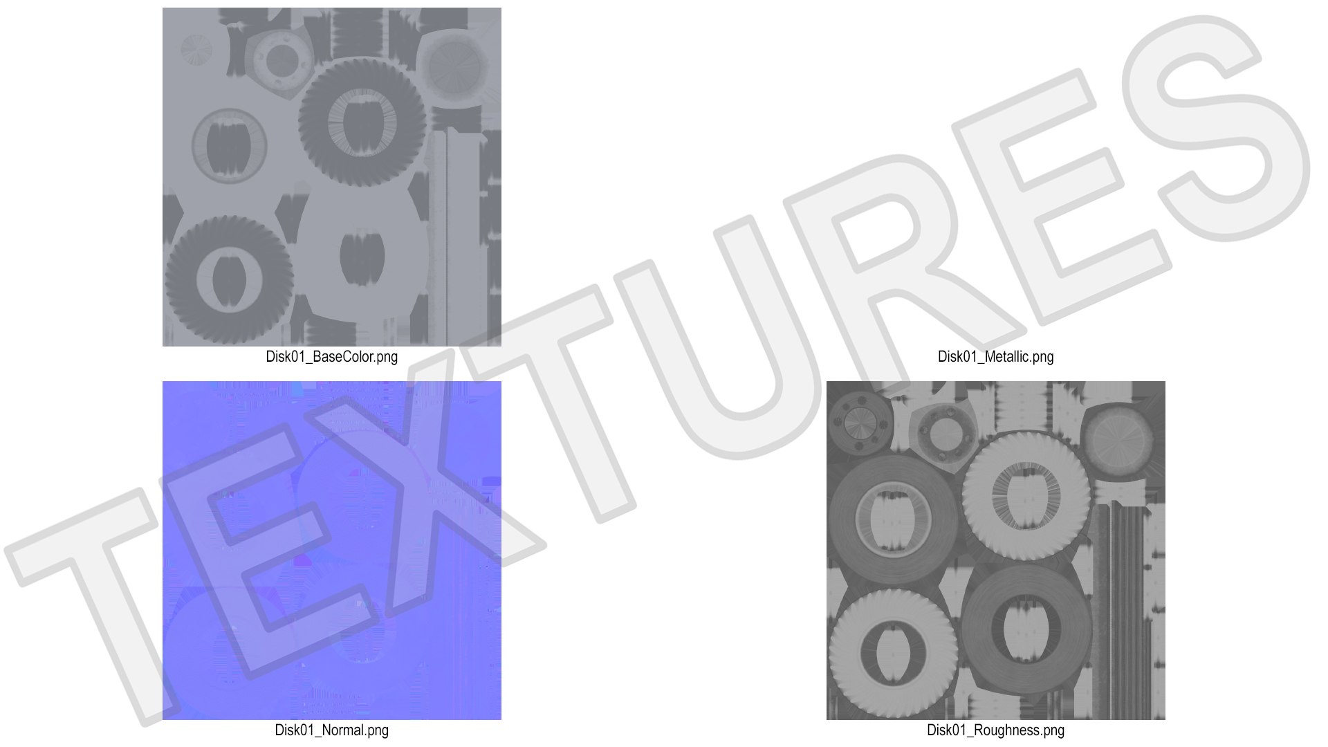3D Ventilated Brake Disc With Gray Caliper - TurboSquid 2388794