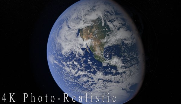 planet earth 3D model