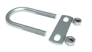 3D U Bolt 3D Model Industrial Fastener Asset model