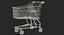 shopping baskets trolley 3 3D model