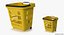 shopping baskets trolley 3 3D model