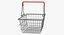 shopping baskets trolley 3 3D model