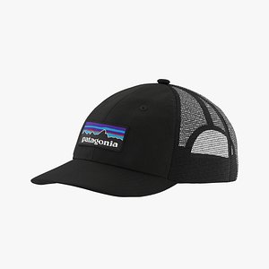 Patagonia P-6 Logo Trucker Hat Black