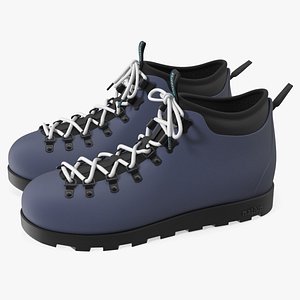 3D model Native Fitzsimmons Onyx Boots