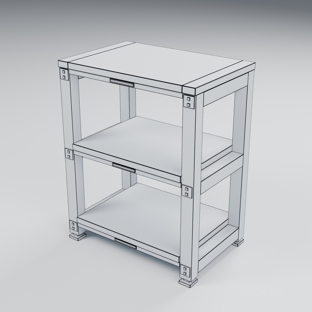 Wood and Steel Retail Display Shelving - 600 x 400 x 750 mm 3D model https://p.turbosquid.com/ts-thumb/2j/h57LMO/gP/06_wireframe/jpg/1788947488/1920x1080/fit_q87/908387a1672cb9720978a1762feefc001d59d4c2/06_wireframe.jpg