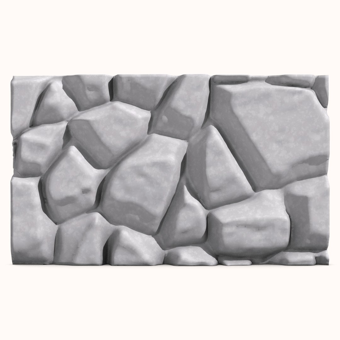 3D Stone Wall 152 Model - TurboSquid 2385121