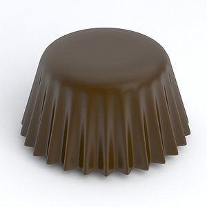 Cupcake Mould dark chocolate