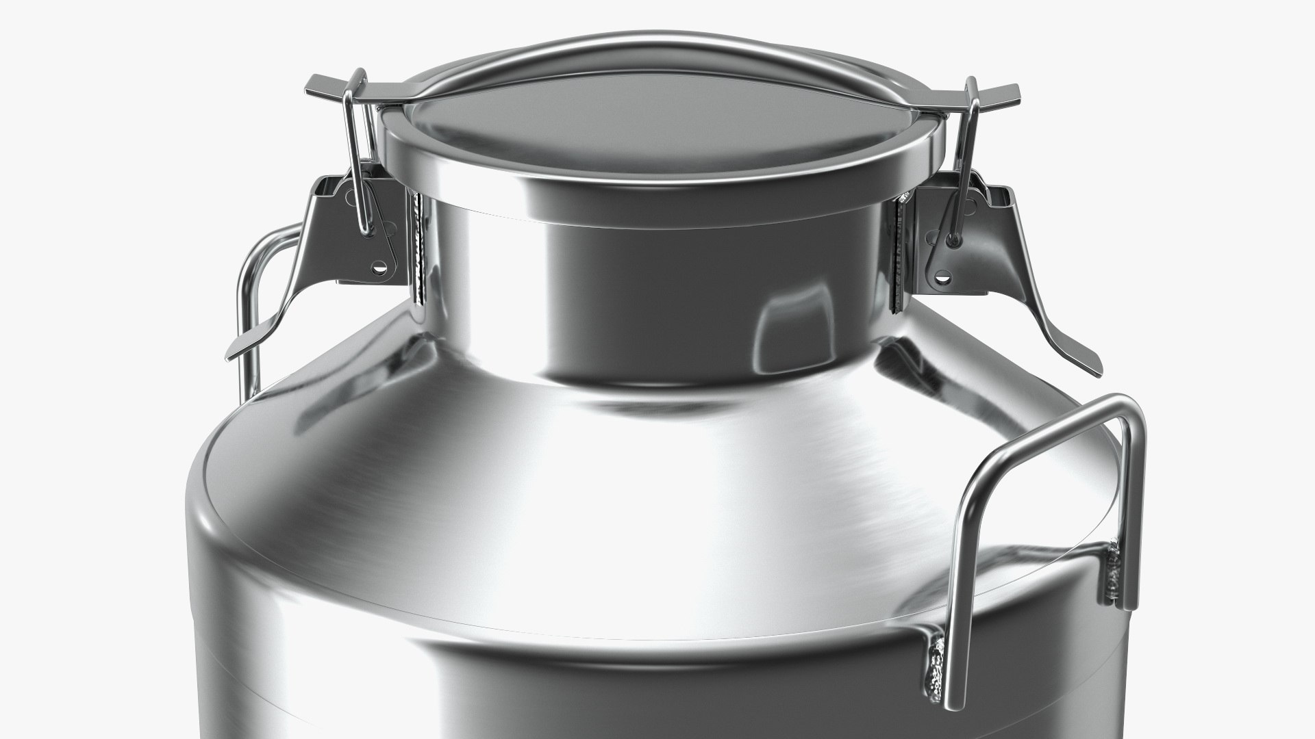 Milk Can Stainless Steel 10 Liter 3D - TurboSquid 1975156