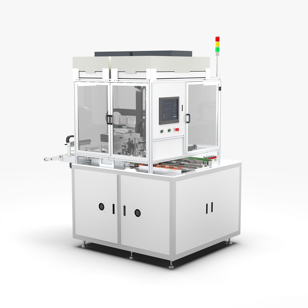 Automatic Mobile Phone LCD Screen Assembly Line model - TurboSquid 2063531