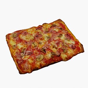 3D Photoscanned Pizza