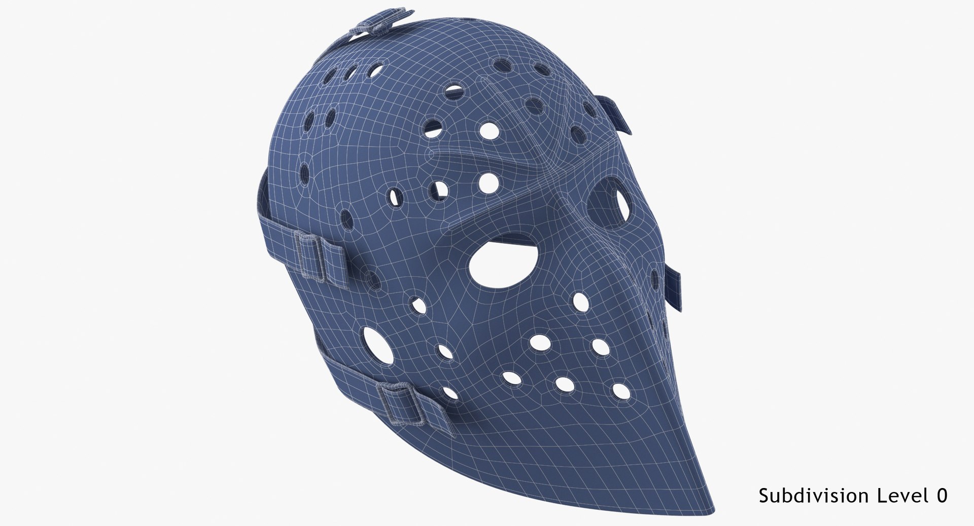 3D pelle lindbergh mask model - TurboSquid 1500350