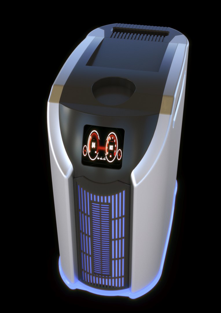 Machine box 3D model - TurboSquid 1646256