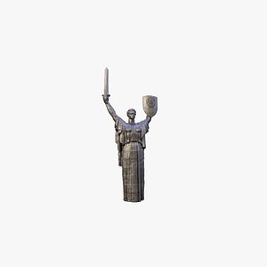 Motherland Monument Kiev 3D model