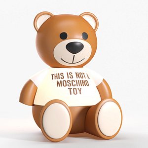 3D lamp kartell bear moschino