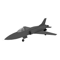Single-Seat Fighter Jet