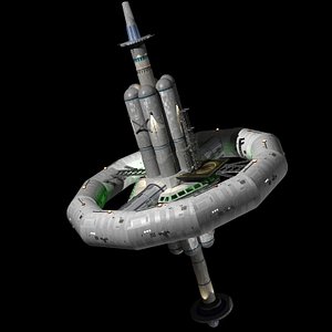 Doctor Who Ark in Space Space-Station