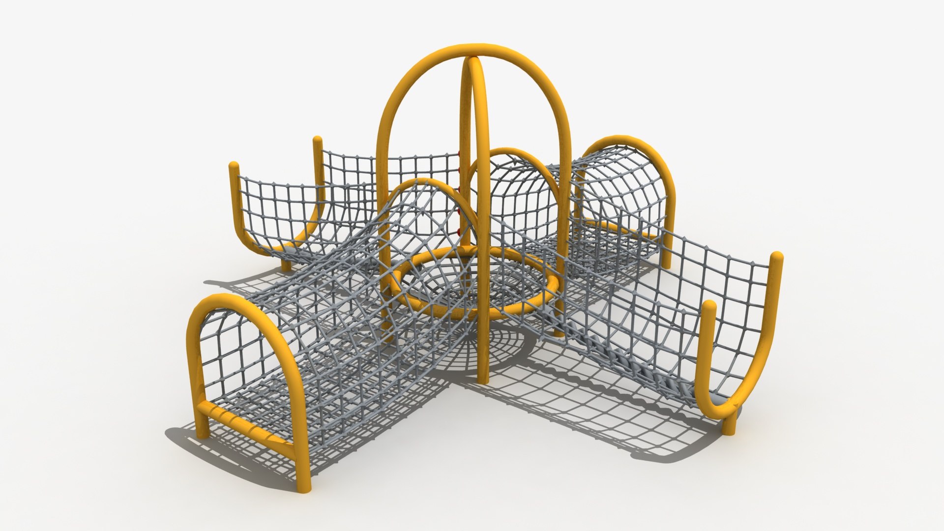3D Climbing Net Combination - TurboSquid 2243818