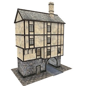 medieval gate house 3ds