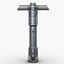 kylo ren lightsaber modeled 3d 3ds