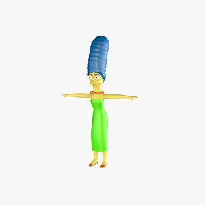 Marge Simpson Rigged