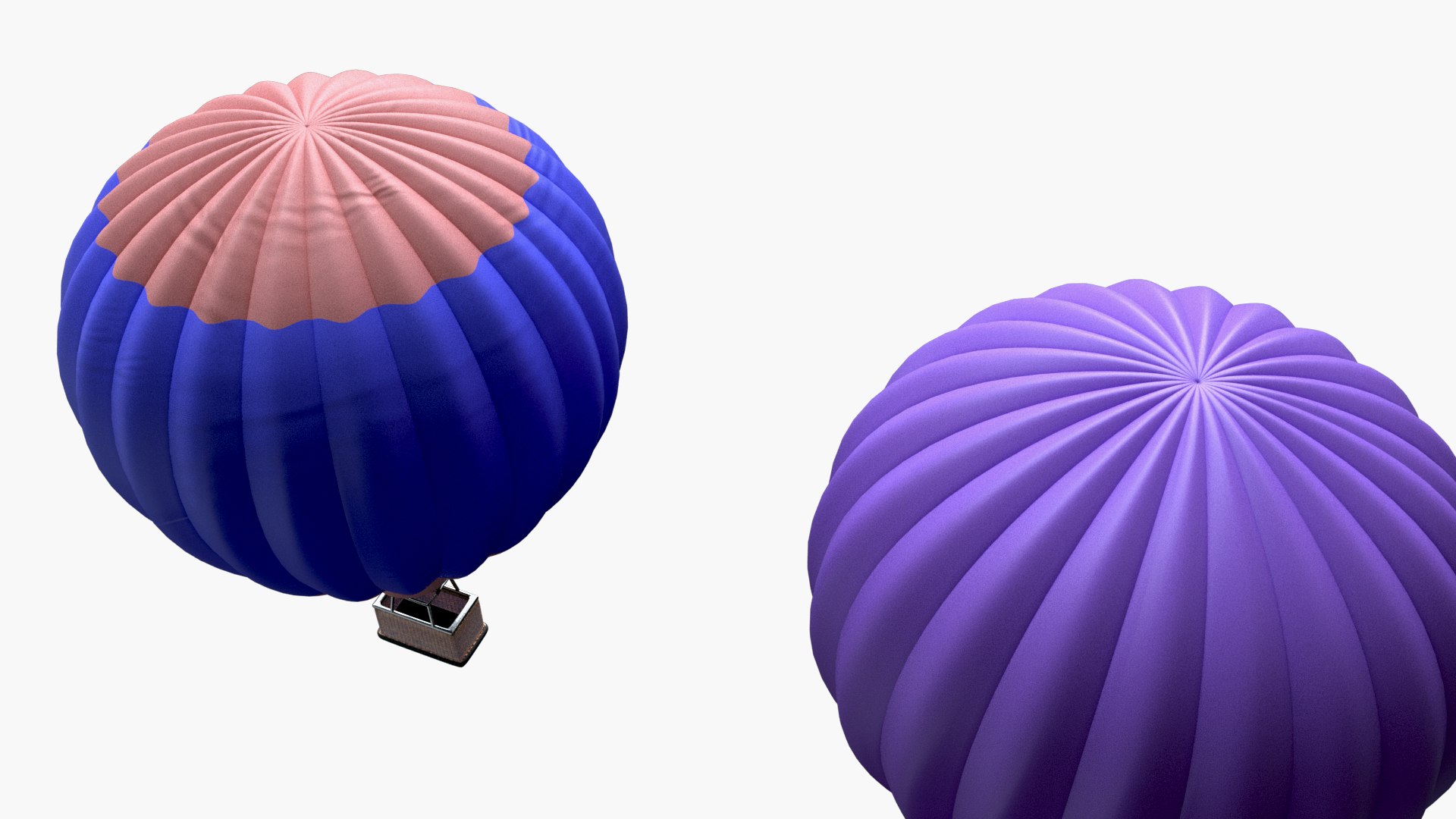 3d Hot Air Balloon Turbosquid 2092636