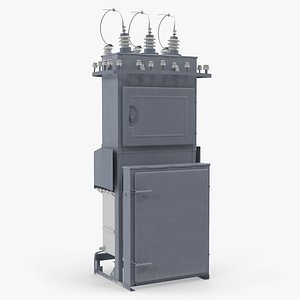 voltage transformer 3D model