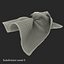 Football Penalty Flag Yellow 3 3D Model