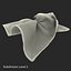 Football Penalty Flag Yellow 3 3D Model