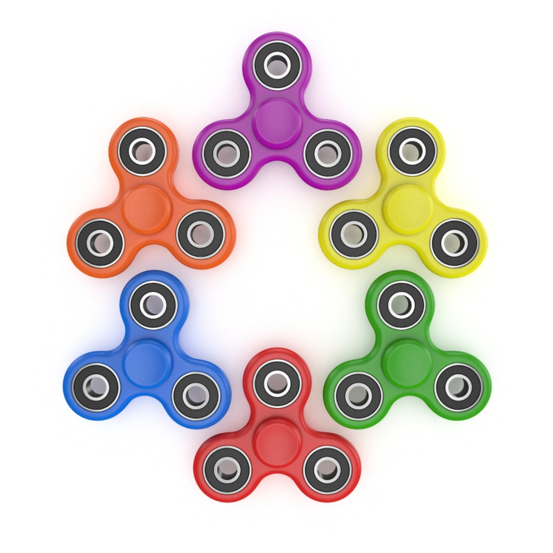 3D spinner fidget spin model - TurboSquid 1577322