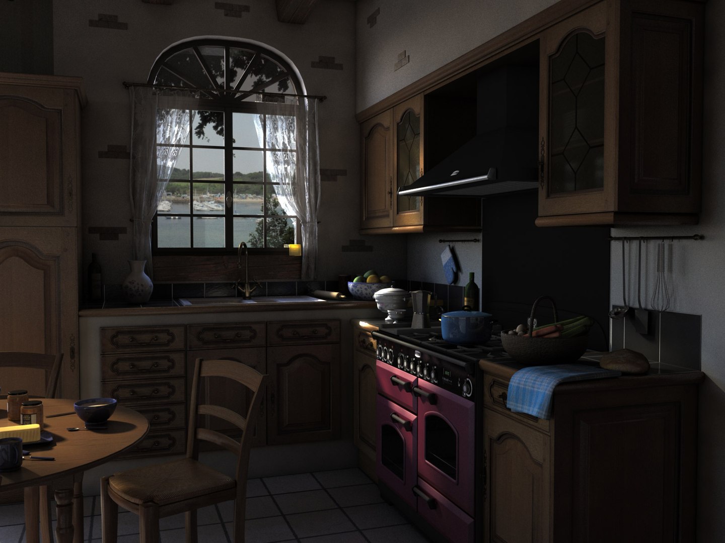 Max Traditional Kitchen