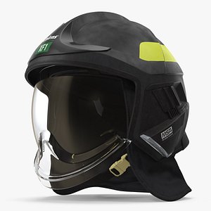 Cairns XF1 Fire Helmet Black