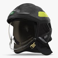 Cairns XF1 Fire Helmet Black