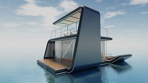 3D House on the water