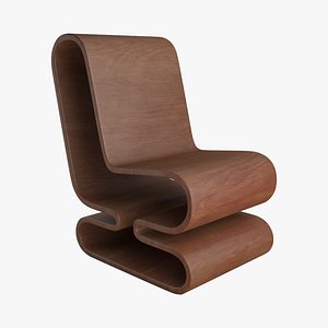 Wiggle Wood Chair