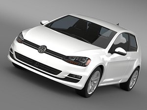 golf tsi bluemotion 3door 3d 3ds