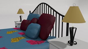 3D french style queen size