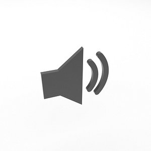 3D volume icon model