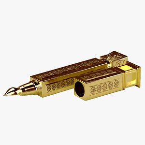 3d fountain pen handle
