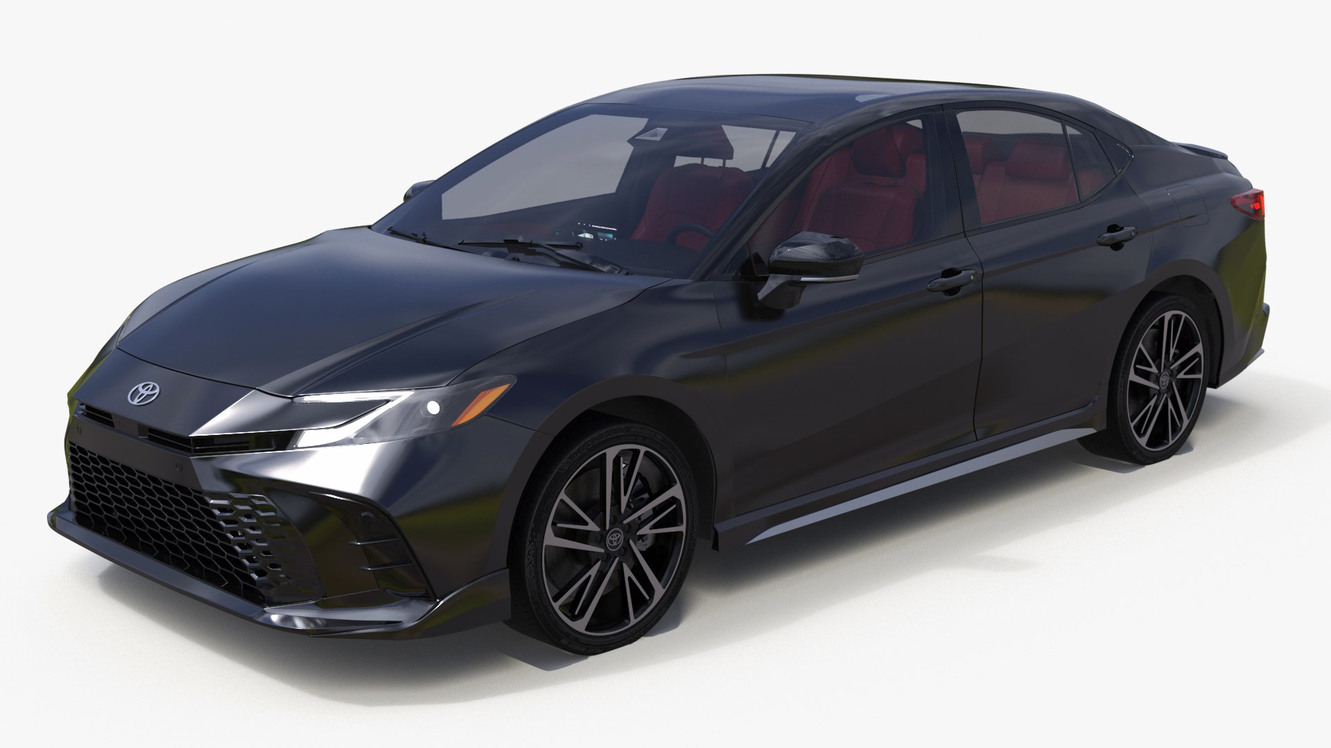 Toyota Camry Hybrid Underground Simplified 3D model preview