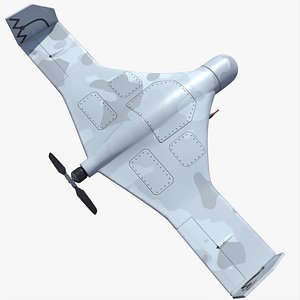 Kalashnikov Kamikaze Drone ZALA Kub-BLA White Camo PBR