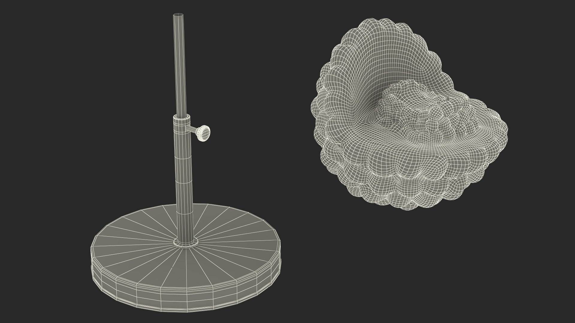 HIV Virus Educational Model On Metal Stand 3D - TurboSquid 2409932