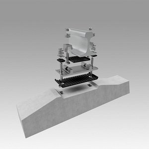 Rail fastening KB-65