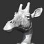 Tête de girafe AM13 modèle d'impression 3D